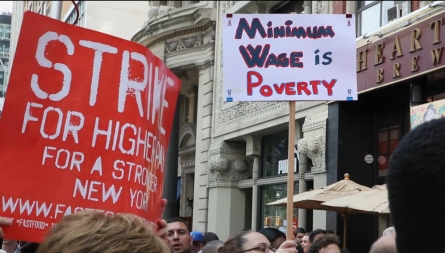 Workers demanding $15 per hour, right to unionize—tweets on wage theft